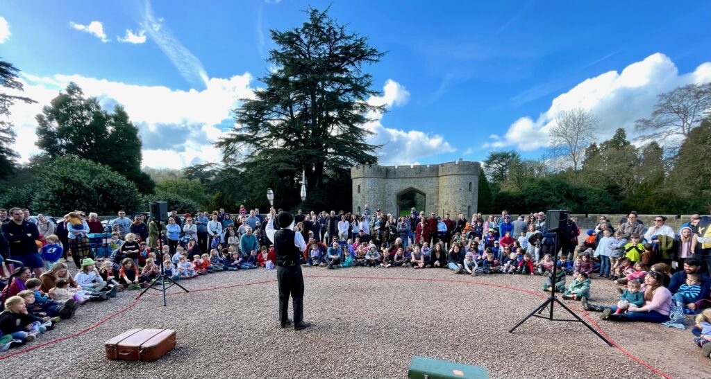 comedy juggling show