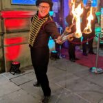 fire juggler, performer